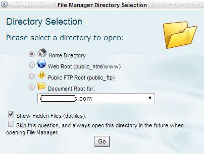 home directory