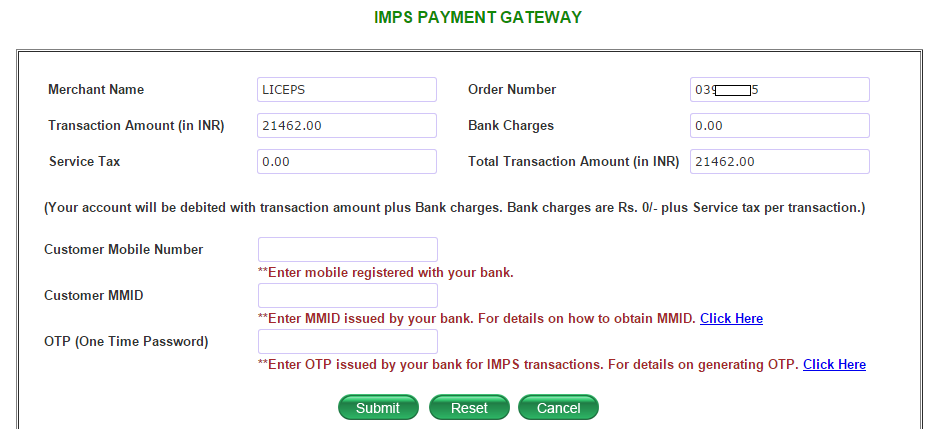 imps payment gateway