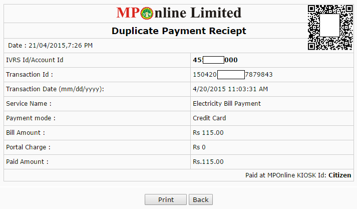 Mpeb Online Bill Payment